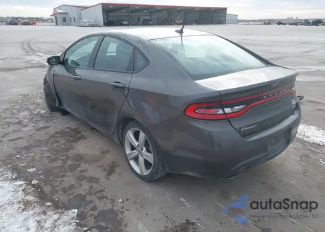 2015 Dodge Dart Gt z USA, uszkodzony, nr VIN 1C3CDFEB2FD119429